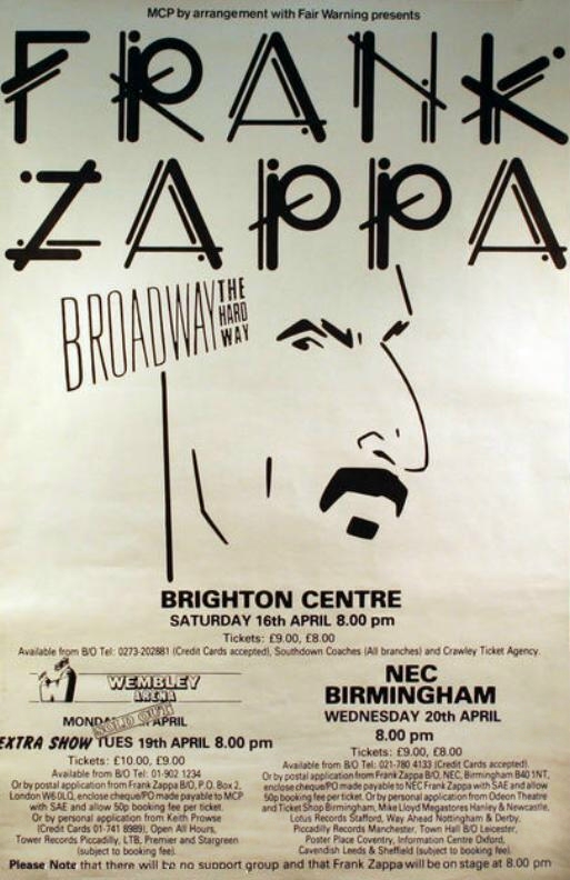 16/04/1988Brighton Centre, Brighton, UK